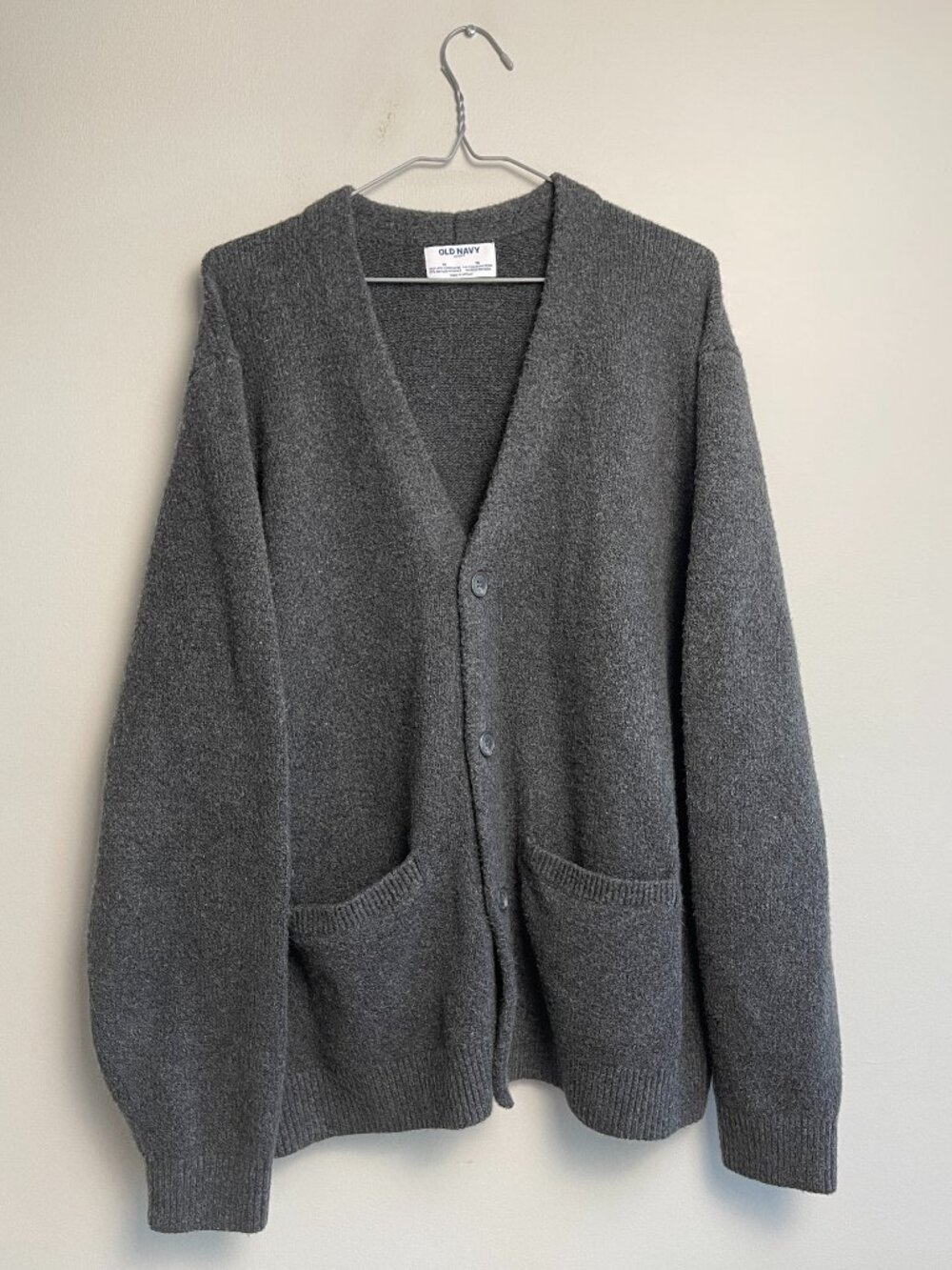 Old Navy Women’s Grey Button Up Cardigan - Size XL